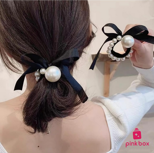 Beautiful Black Pearls Hairband