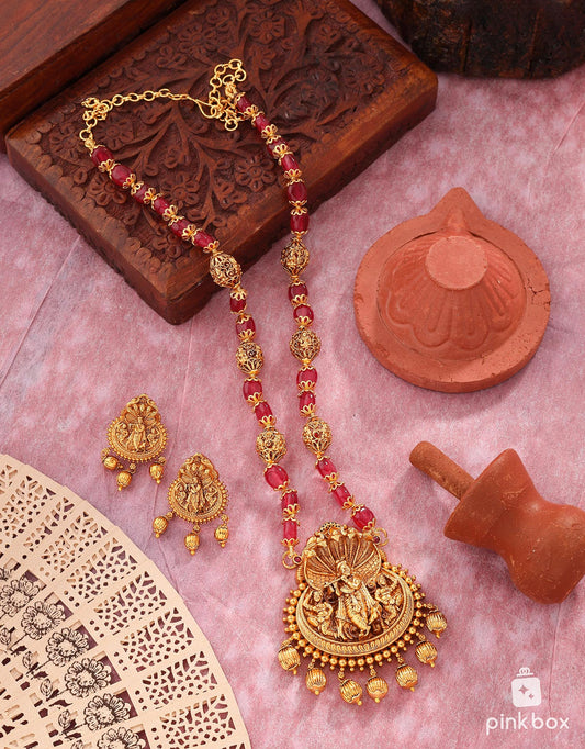 Mala with Sri Krishna pendant